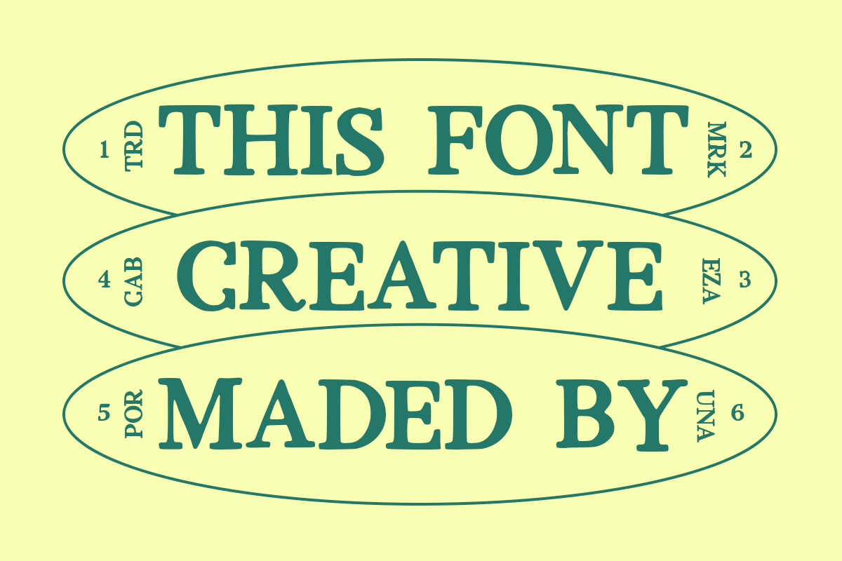 Jerkco - Retro Groovy Serif, a Serif Font by Pandeka Studio (Photo 5 of 9)