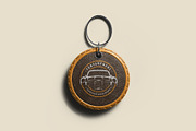 Keychain Mockup - 12 Views, a Merchandise Mockup by Illusiongraphic (Thumbnail 5 of 26)