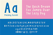 Putding - Playful Handwritten Font, a Handwritten Font by Berdansabersama (Thumbnail 2 of 9)