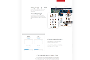 Orange -  Multipurpose HTML Template, a HTML Template by S&C Market (Thumbnail 8 of 13)
