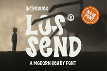 Los Send - Modern Scary Font