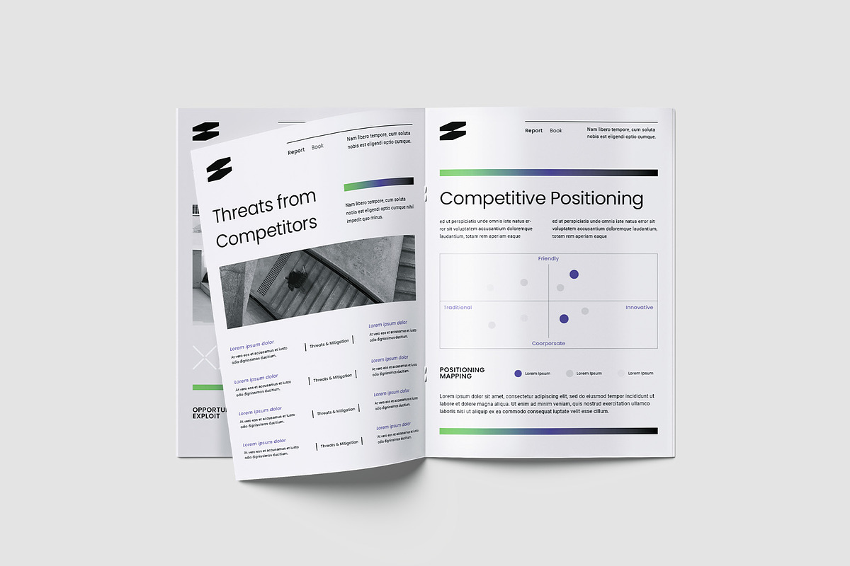 Project Competitor Analysis Template, a Brochure Template by TMint Play (Photo 6 of 8)