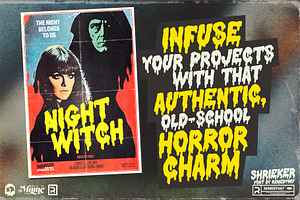 Shrieker - Classic Horror Font