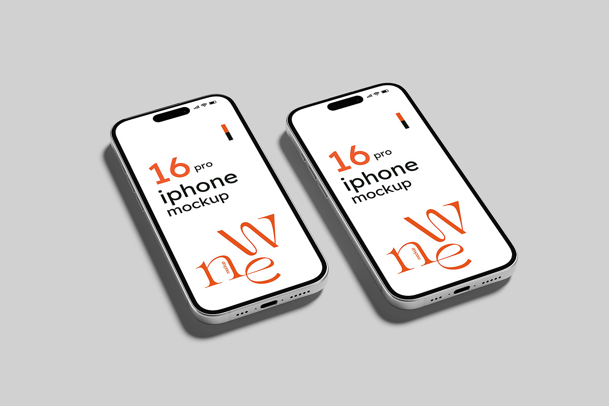 iPhone 16 Pro Mockup, an iPhone Mockup by Amigos__46 (Photo 8 of 10)