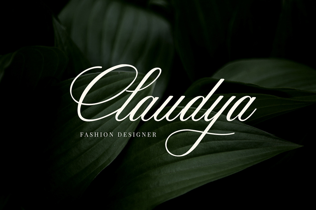Bangeline Pahronia Calligraphy Font, a Handwritten Font by UICreative (Photo 6 of 12)