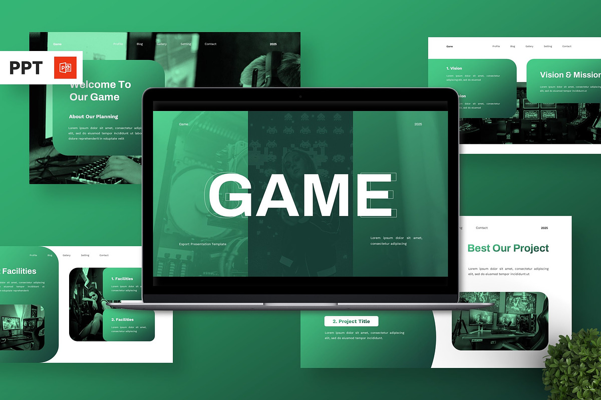Game - Esport Powerpoint