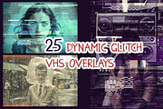 Glitch VHS Overlays, a Texture Illustration by 3d_model_tifotizi (Thumbnail 1 of 5)