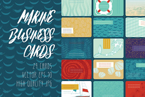 Marine Business Cards