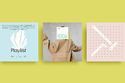 MIEL / Social Media Pack, a Social Media Template by Eviory (Thumbnail 7 of 28)