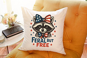 Feral but Free Raccoon 4th of July P, an Illustration by Sublimation Artist (Thumbnail 9 of 9)