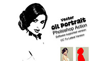 Oil Paint Effect Ps Action Bundle, an Action Add-On by Studio Retouch (Thumbnail 2 of 21)