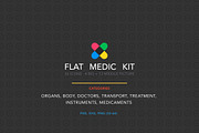 Flat medic icon and illustration kit, an Icon by Oleg Beresnev (Thumbnail 2 of 5)