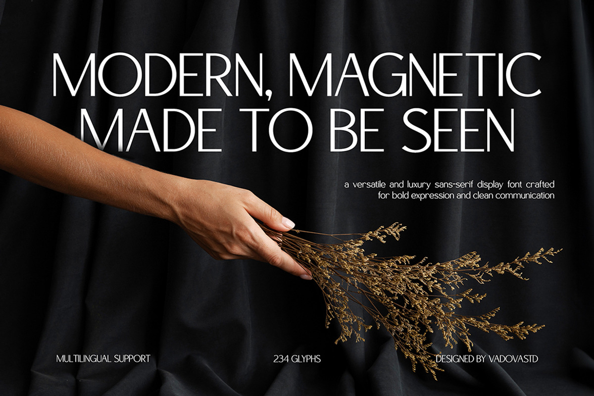 Aveneyr Versatile Typeface Font, a Sans Serif Font by Vadovastd (Photo 3 of 8)