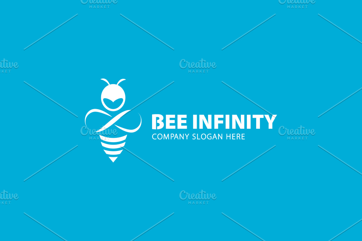 Bee Infinity Logo, a Branding & Logo Template by Creative Dezing (Photo 2 of 5)