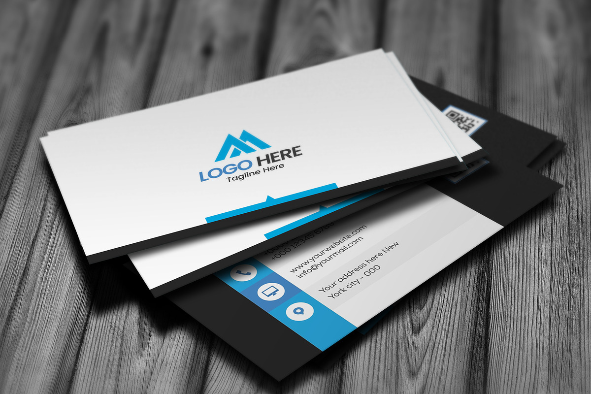 Eye Catching Modern Business Card, a Business Card Template by Saman Osama (Photo 3 of 4)