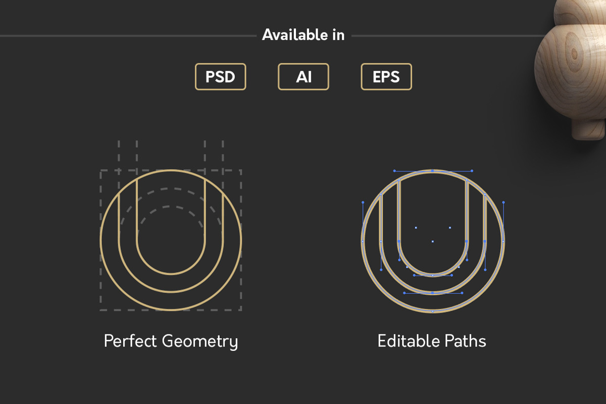 Geometric Logos - volume 01, a Branding & Logo Template by Davide Bassu