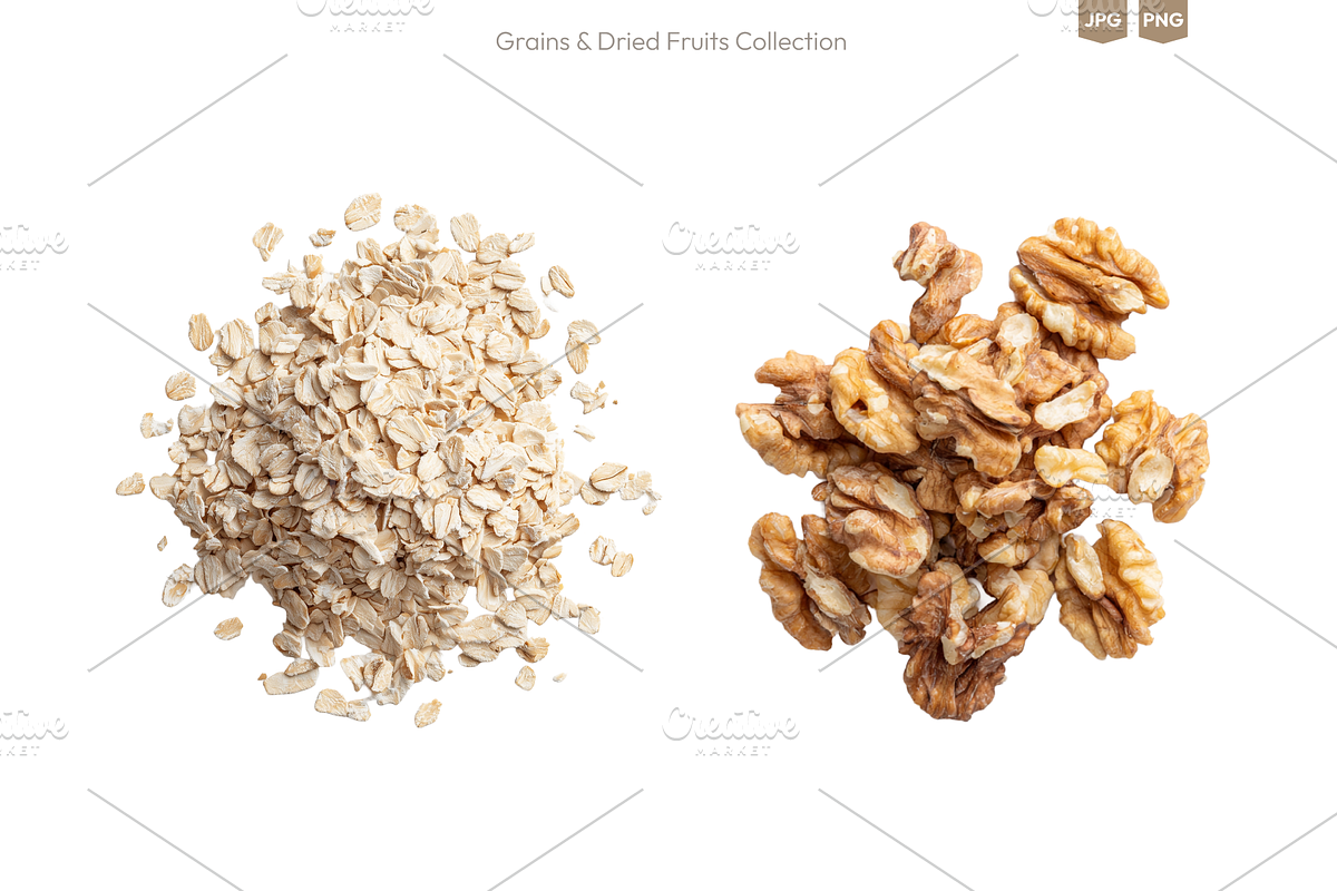Grains & Dried Fruits PNG Collection, a Food & Drink Photo by Ilia Design (Photo 3 of 9)