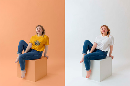 Clean T-Shirt Template