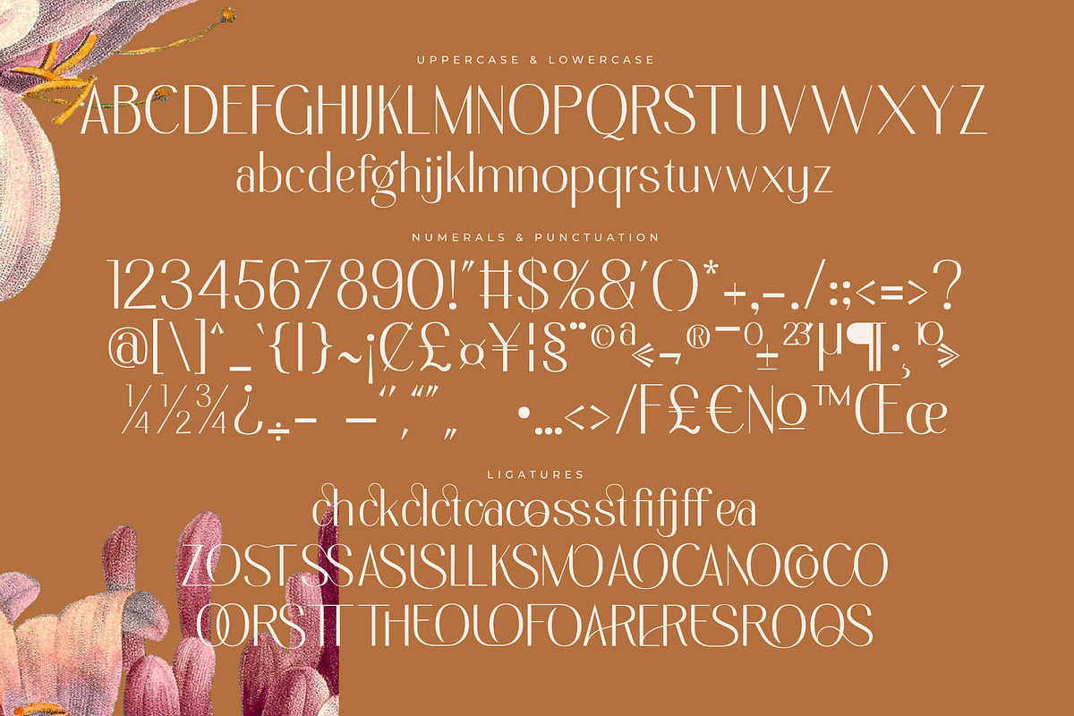 Glarios Elegant Luxury Sans Serif, a Sans Serif Font by Jaruka (Photo 8 of 10)