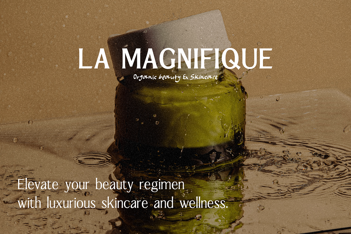 LA MAGNIFIQUE | Timeless Elegant San, a Sans Serif Font by The Gelato Type (Photo 13 of 23)