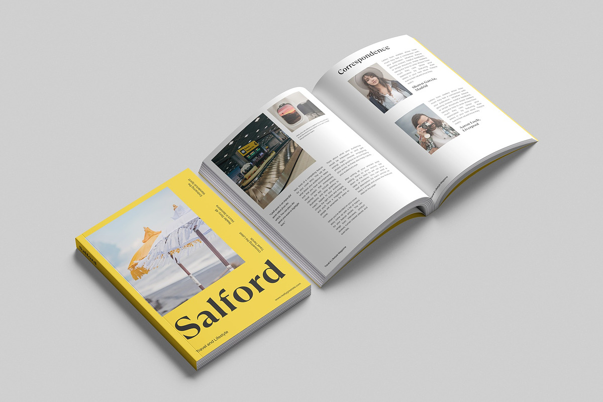Magazine Mockup, a Books & Magazine Mockup by UFR_GRAPHIC (Photo 4 of 5)