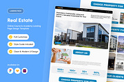 StayHo – Real Estate Landing Page, a Landing Page Template by productype1 (Thumbnail 1 of 5)