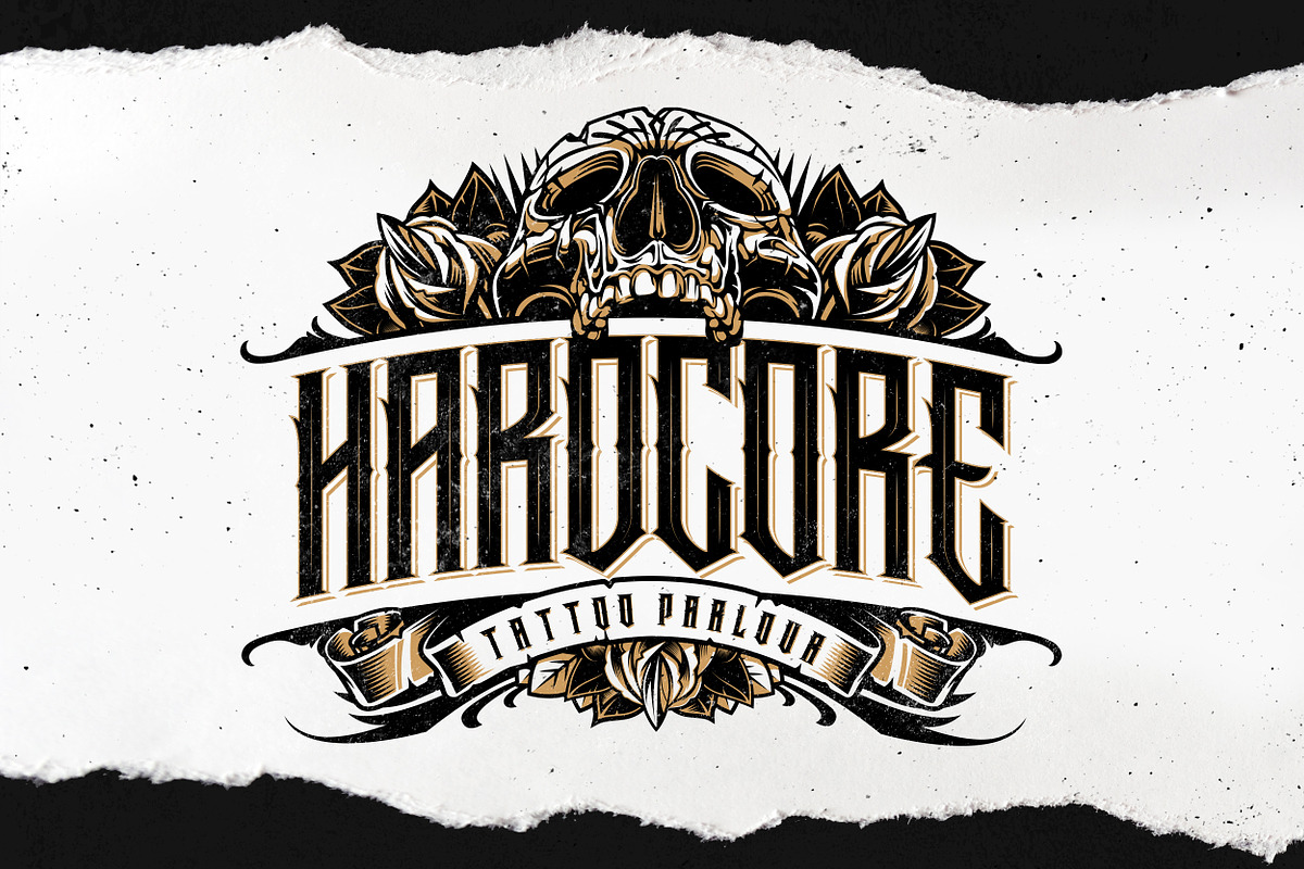 Lock Down Blackletter Font, a Blackletter Font by StockMamba (Photo 2 of 8)