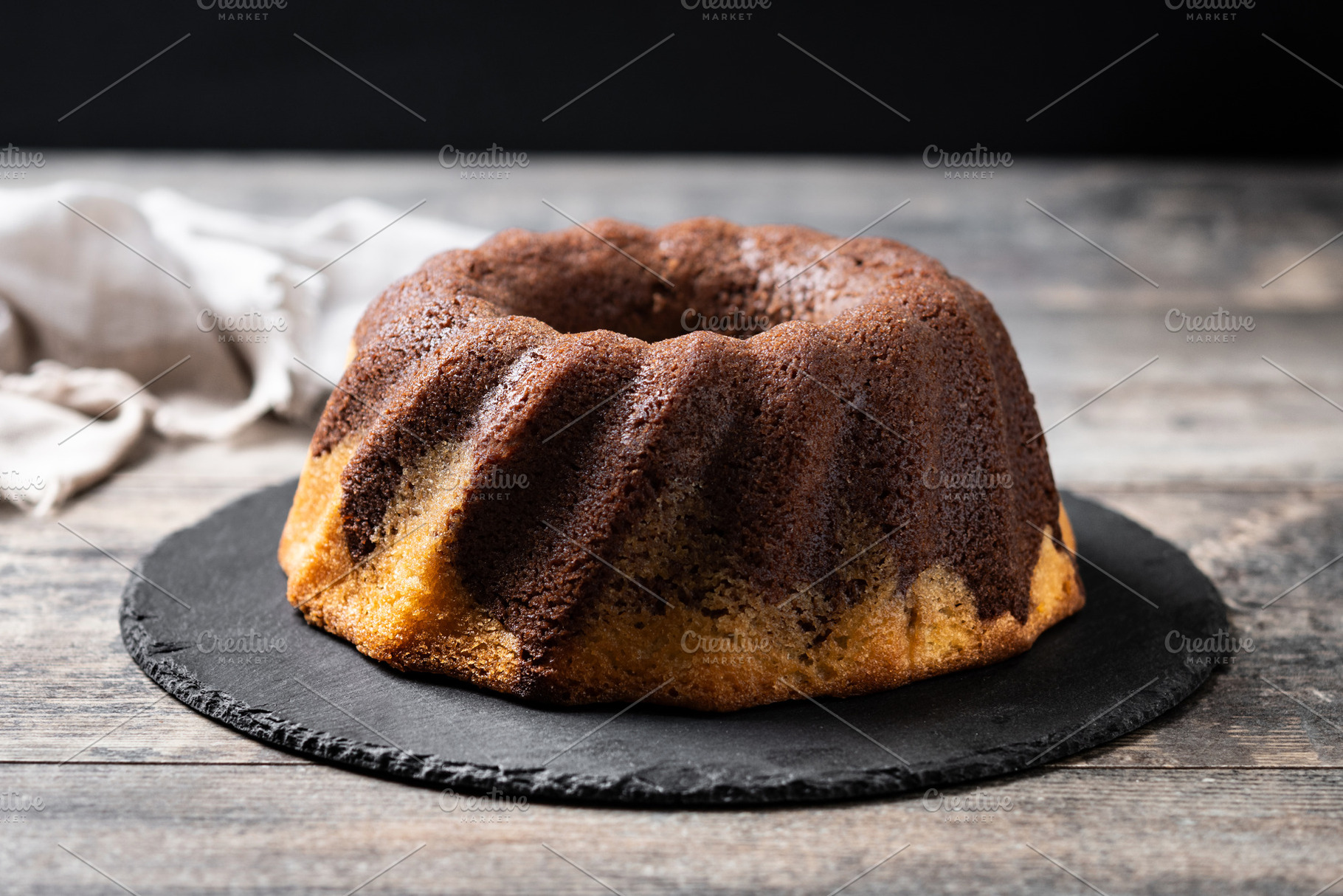 Marble bundt cake, a Food & Drink Photo by etorres69