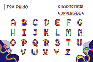 Fox Pride Color Font