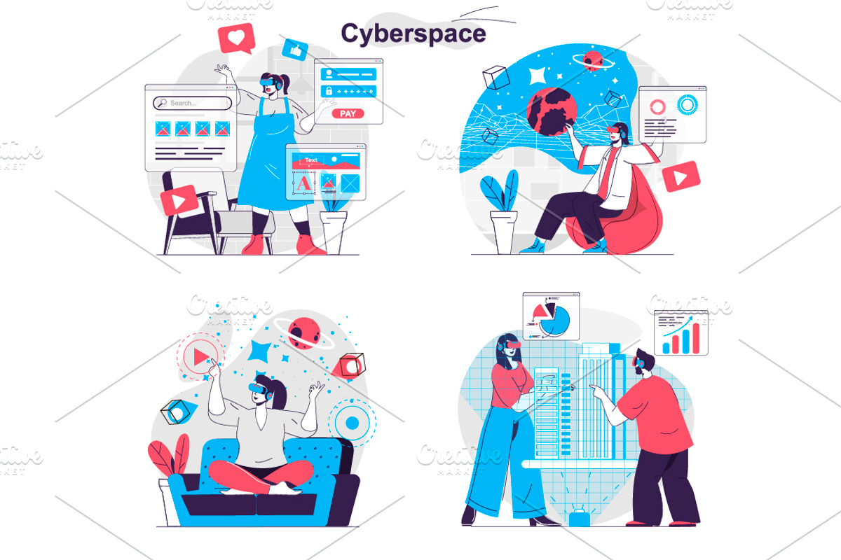 Flat Design Concept Illustrations, a Finance Illustration by alexdndz (Photo 14 of 42)