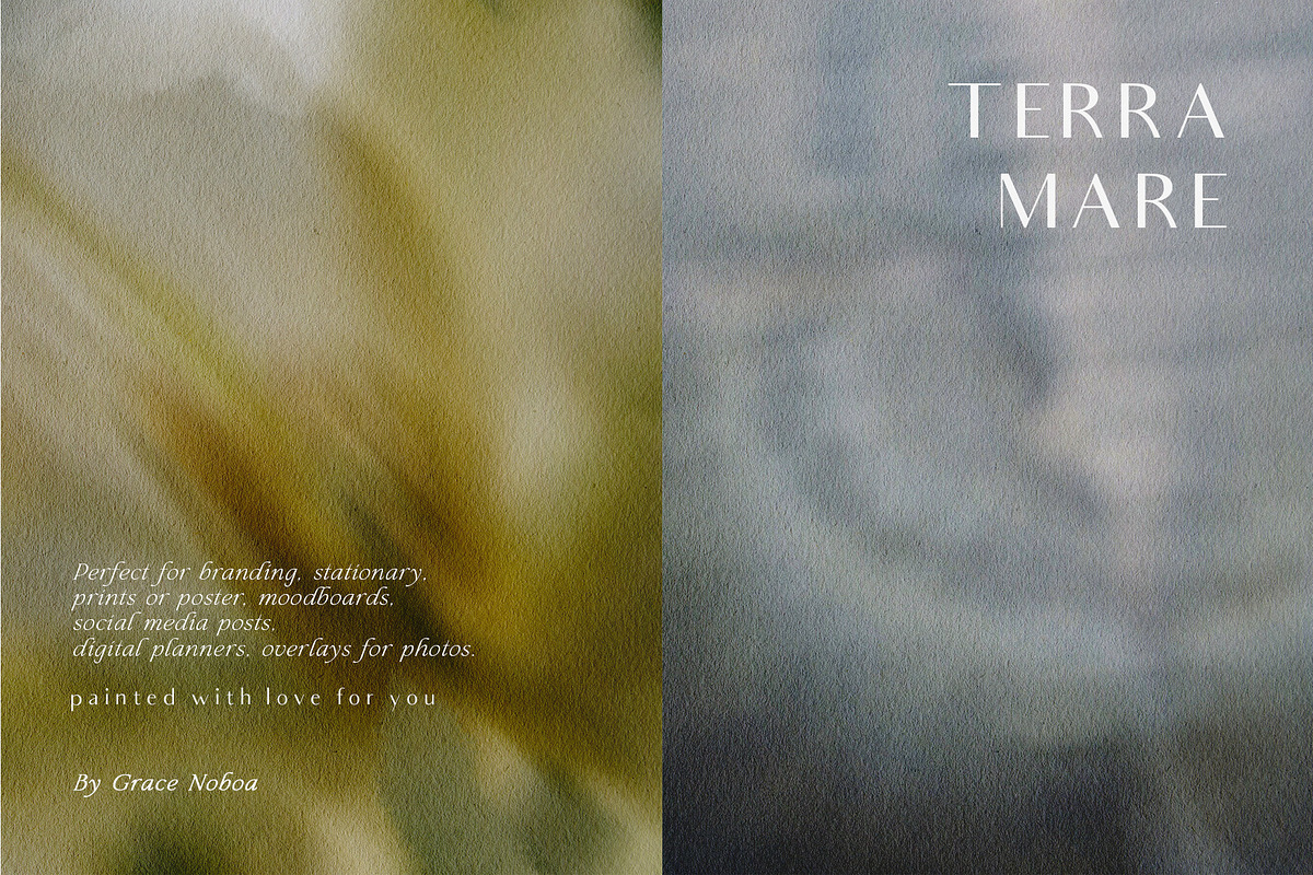 Organic Blurred textured backgrounds, a Background Graphic by Grace Noboa Illustrations (Photo 2 of 24)