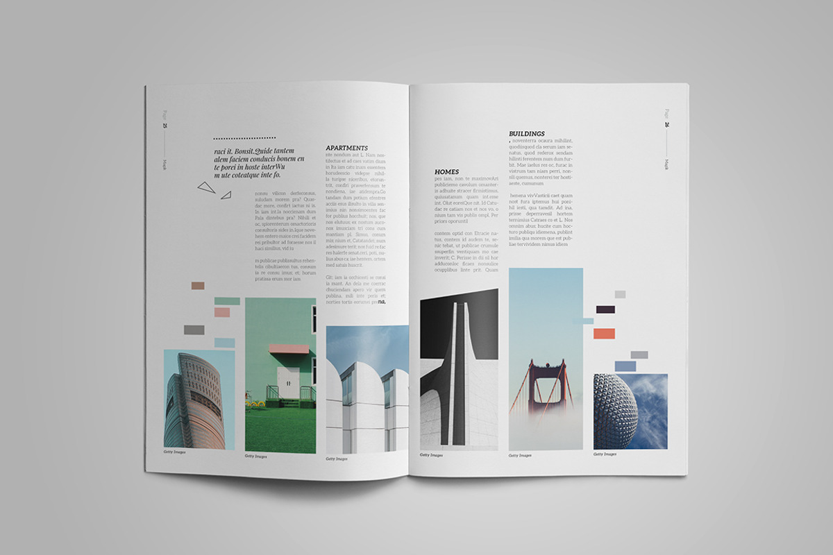 Magik | Magazine Template, a Magazine Template by spidergraph (Photo 17 of 21)