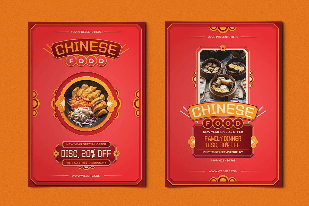 Dipsum - Chinese Food Flyer, a Flyer Template by Attype (Photo 3 of 4)