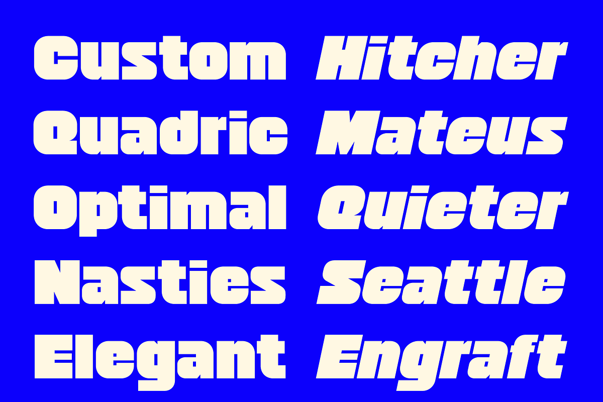 403 Doshi, a Sans Serif Font by 403 Type Foundry (Photo 6 of 15)