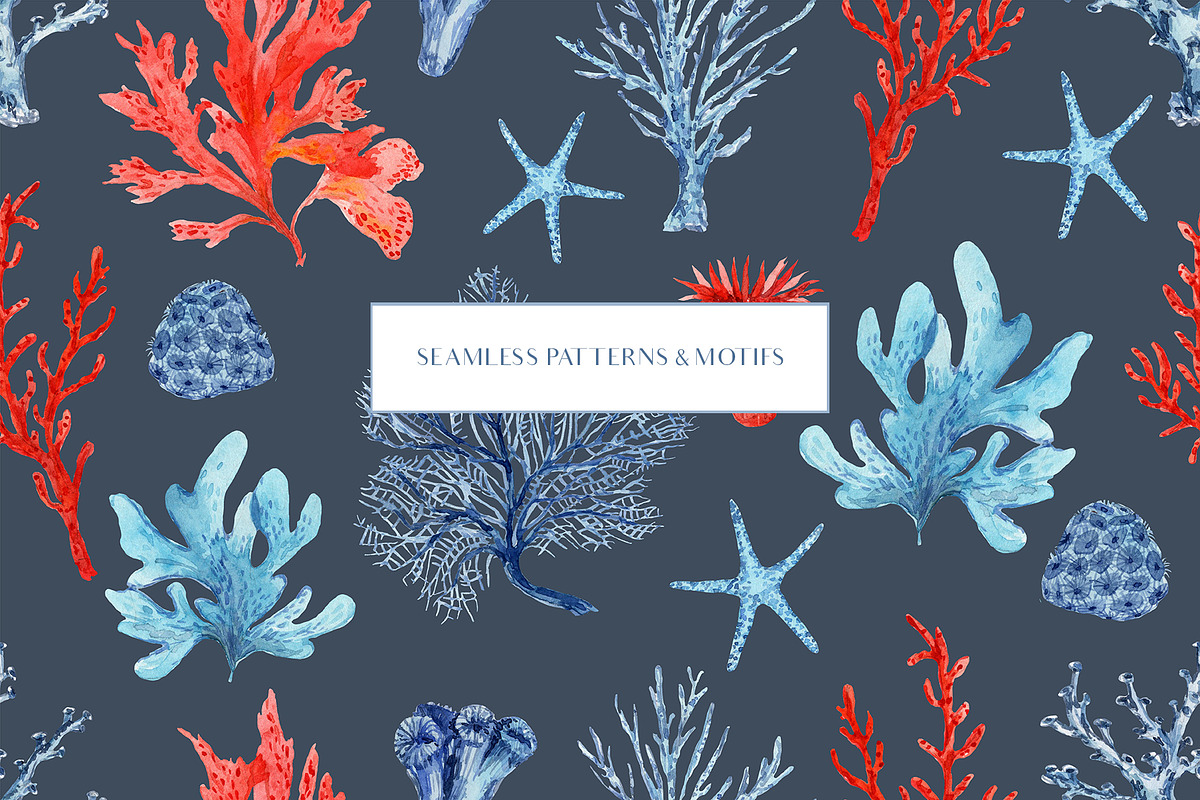 CORALS, a Pattern Graphic by HannaStudio (Photo 4 of 7)