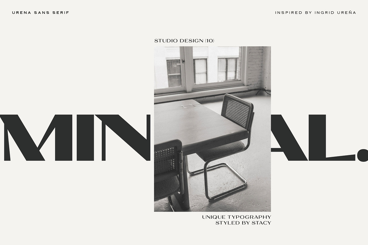 Urena Ultra Wide Sans Serif, a Sans Serif Font by Blanc Salváge (Photo 6 of 13)