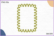 Squiggly Outline Coquette Frame Set, a Decorative Illustration by Gfx Expert Team (Thumbnail 4 of 10)