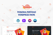 Norium Portfolio WordPress Theme, a WordPress Template by Ordain IT (Thumbnail 3 of 3)