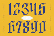 Bluster Elation Modern Blackletter, a Blackletter Font by timelesstype.co (Thumbnail 18 of 20)