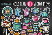 Big Coffee & Sweets Collection, a Brochure Template by Iraida_Bearlala (Thumbnail 4 of 8)