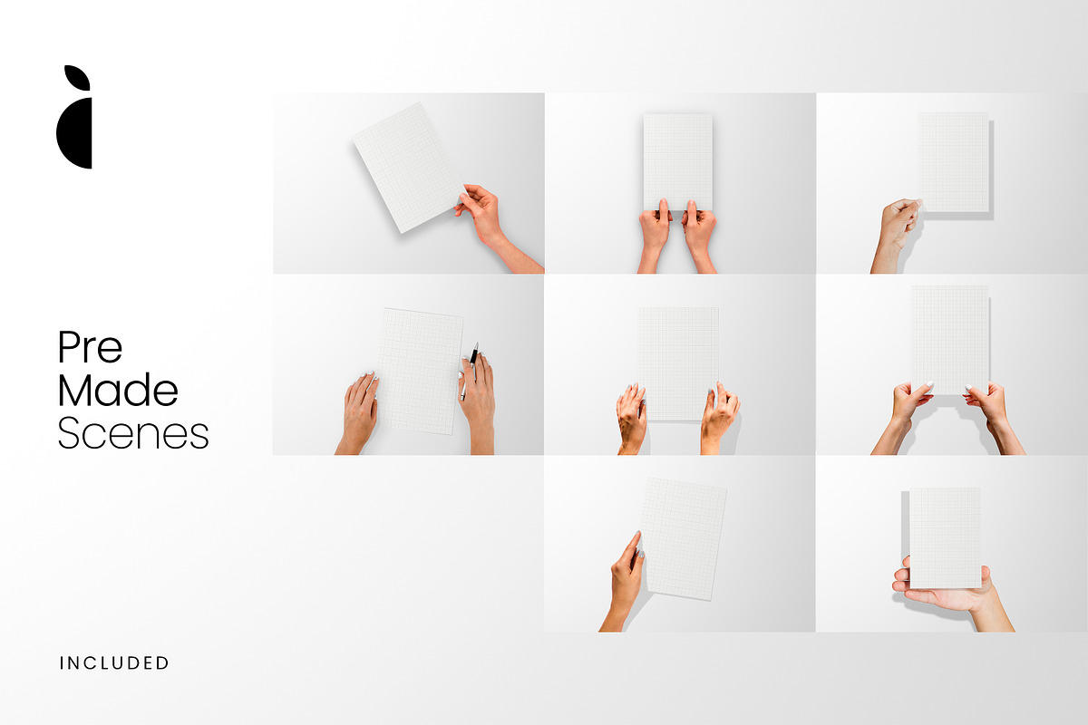 5X7 Greeting Cards Mockup VOL2, a Books & Magazine Mockup by Catkie - Digital Art (Photo 3 of 11)