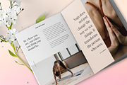 Yoga Presentation Template 20 Pages, a Presentation Template by The Cave Graphics (Thumbnail 3 of 7)