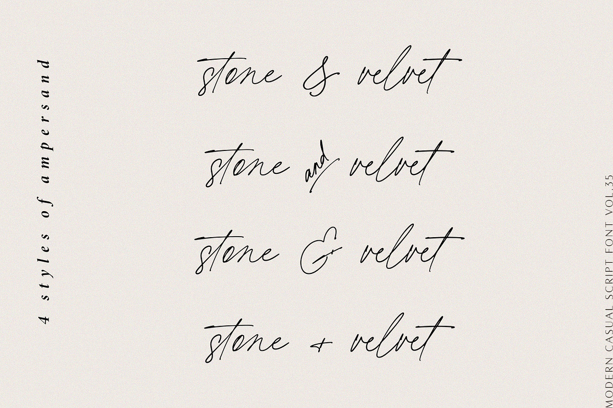 printed moments//modern casual font, a Script Font by PeachCreme (Photo 18 of 20)