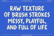 Flossa - Hand Drawn Brush Font, a Handwritten Font by Uncarving (Thumbnail 5 of 10)