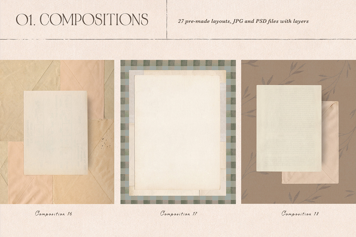 Paper Note—Nostalgic Design Toolkit, an Object Graphic by Basia Stryjecka (Photo 24 of 39)