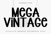 Mega Vintage, a Script Font by InermediaSTUDIO (Thumbnail 1 of 7)