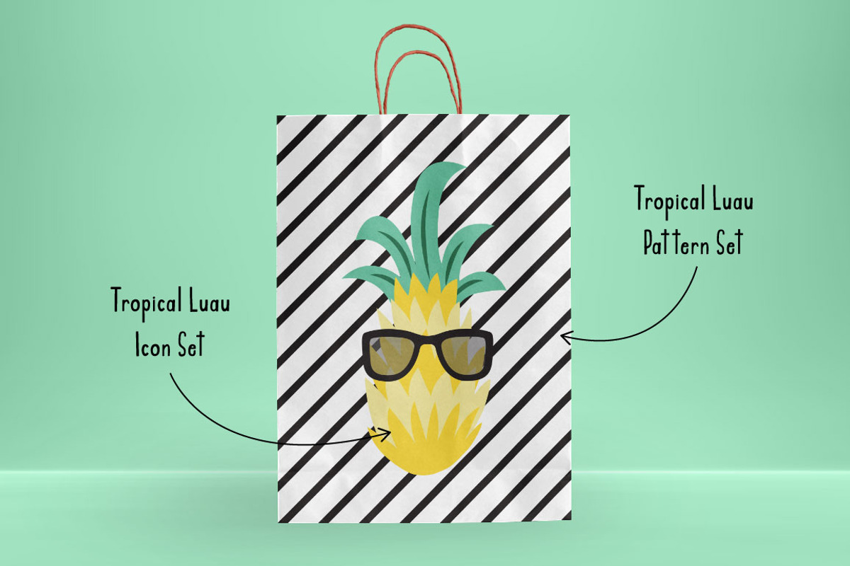 Tropical Luau Digital Illustrations, an Icon by On the Mark Designs (Photo 4 of 7)