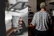 Crescent Moon & Vine Patterns, a Pattern Graphic by one-touch (Thumbnail 2 of 9)