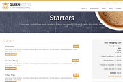 Queen Bistro – Cafe and Restaurant, a WordPress Template by ThemeGeeks Shop (Thumbnail 2 of 3)