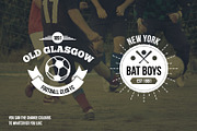 Vintage Sports Insignias, a Branding & Logo Template by Mikko Lemola (Thumbnail 2 of 3)